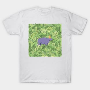 Cattle in Leaves T-Shirt